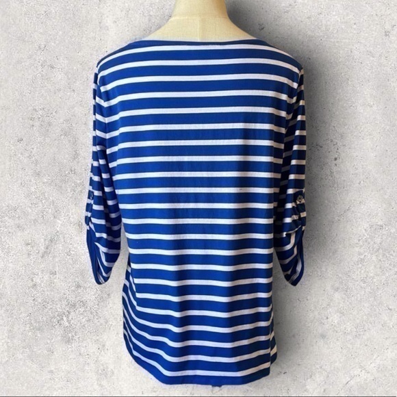 •Jones New York• Women’s 3/4 length‎ sleeve top - Picture 5 of 10